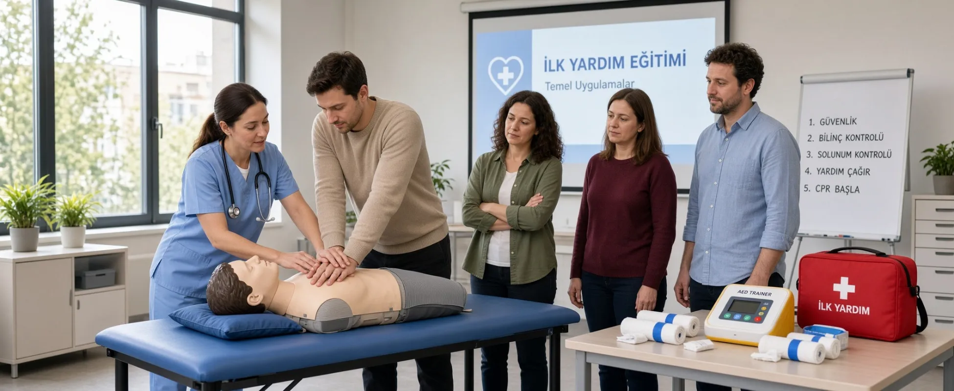 Vita Eğitim İlk Yardım Uygulama